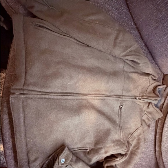 Sorel Wool Blend Zip Jacket Men’s XL Olive Utility Coat